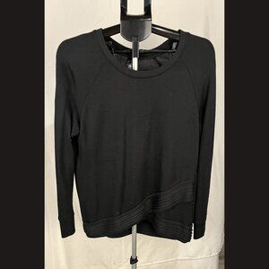 Active Life Women’s Black‎ Top Size L Athletic Fit Stretchy Casual Workout Shirt